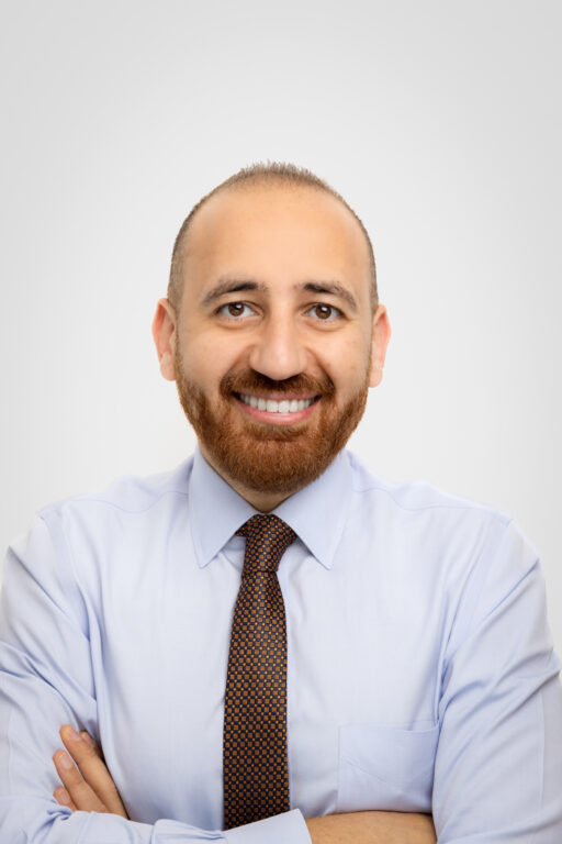 Board-certified, West Springfield orthodontist, Dr. Moataz Elmahdy, smiling.